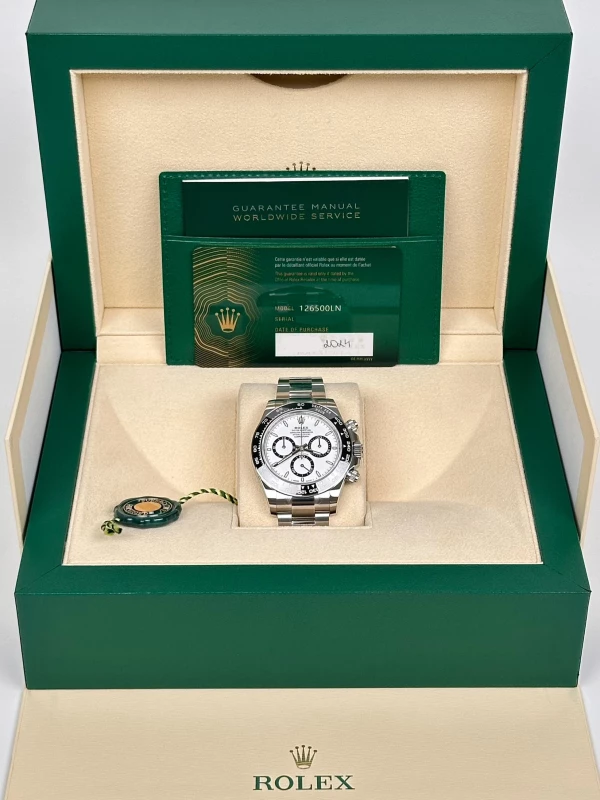 Rolex Cosmograph Daytona 40mm Steel 126500ln-0001 5