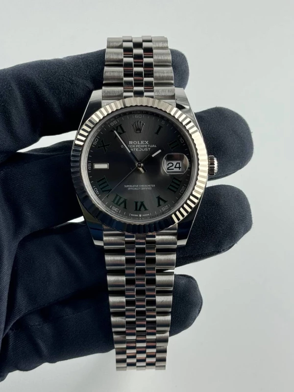 Rolex 41mm Steel and White Gold 126334-0022 7