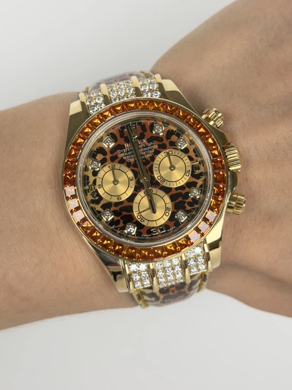 Rolex Daytona Special Edition Leopard 116598SACO 7