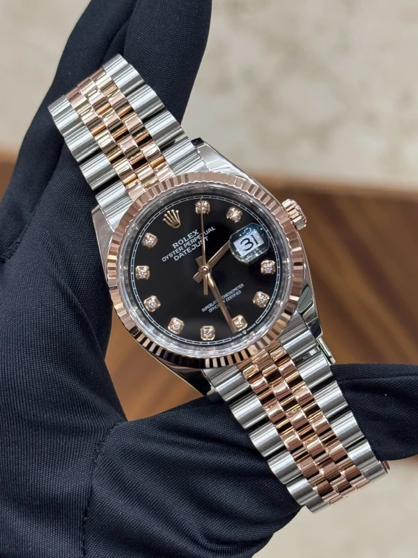 Rolex 36mm Steel and Everose Gold 126231-0019 2
