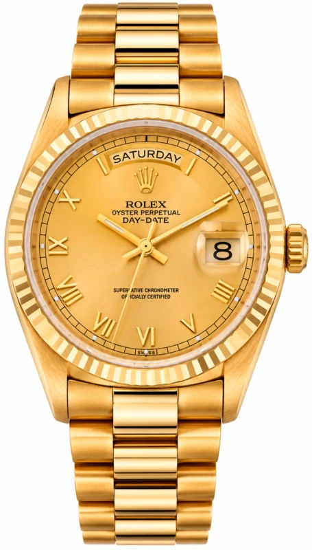 36mm Yellow Gold