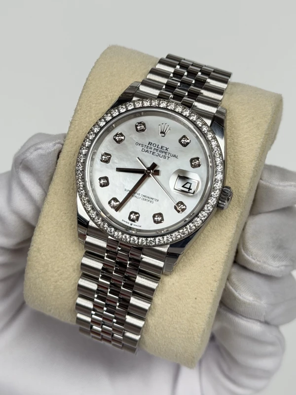 Rolex 36mm Steel and White Gold 126284rbr-0011 3