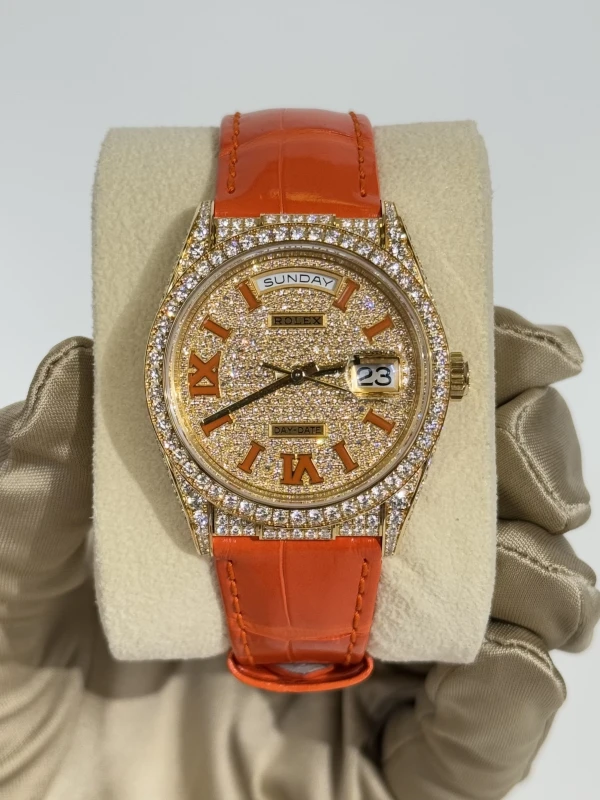 Rolex 36mm White Gold 128158RBR-0002 2