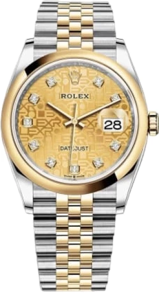 Rolex 36 mm, Oystersteel and yellow gold 126203-0033 изображение - 1