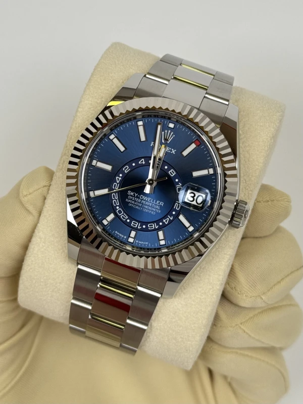 Rolex 42mm Steel and White Gold 326934-0003 2