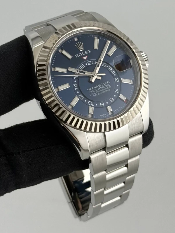 Rolex 42mm Steel and White Gold 326934-0003 3