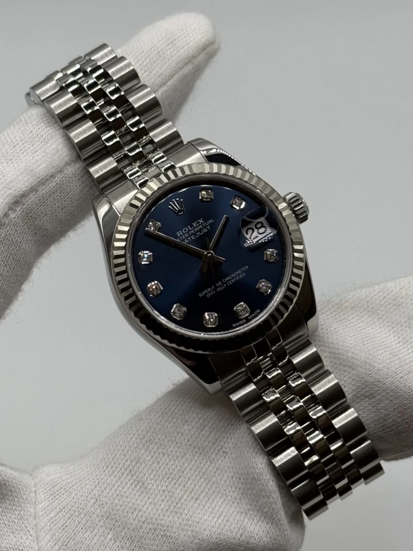 Rolex Steel and White Gold 31 мм 178274-0048 2