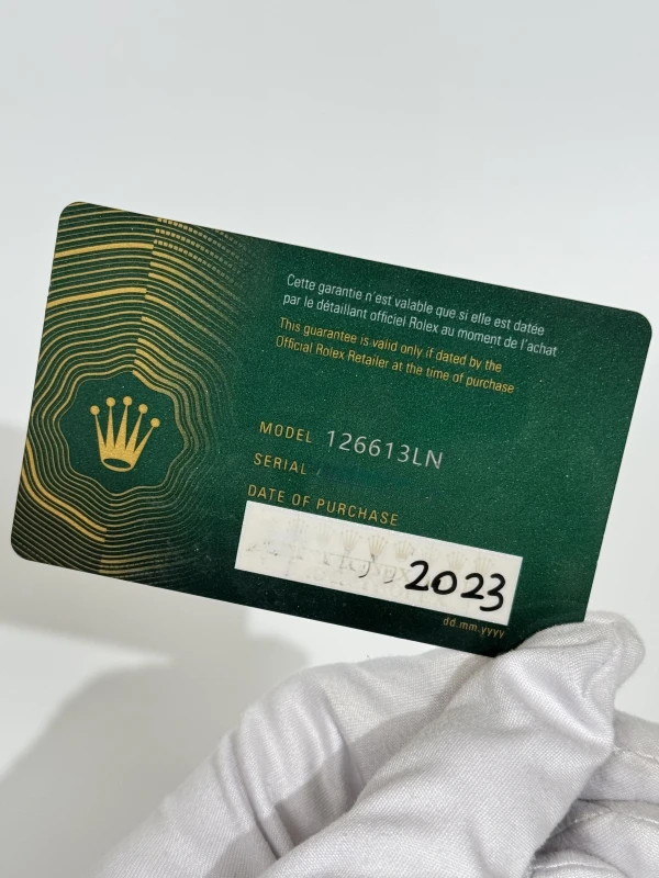 Rolex Date 41 mm Steel and Yellow Gold 126613ln-0002 7