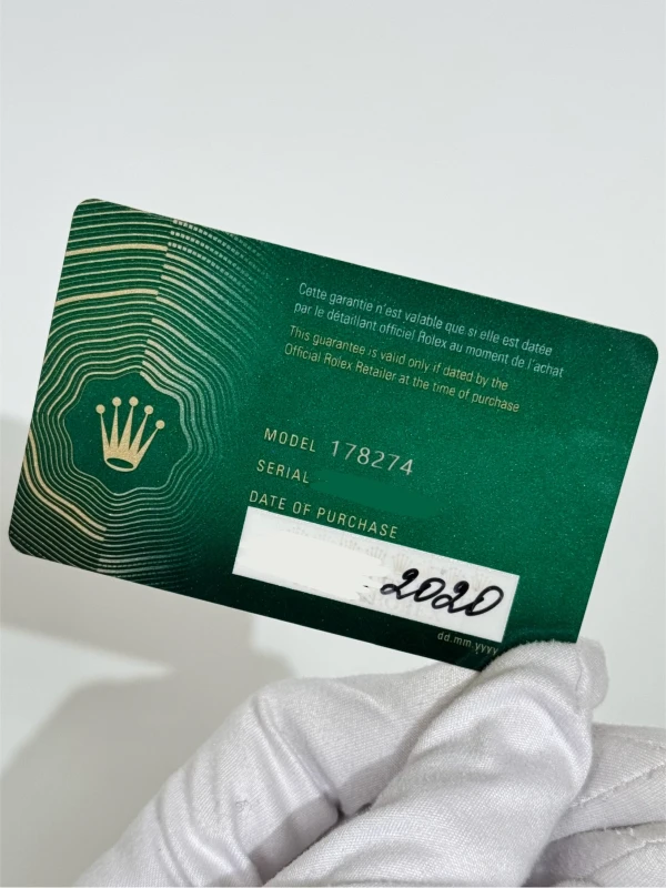 Rolex 31mm Steel and White Gold 178274 7