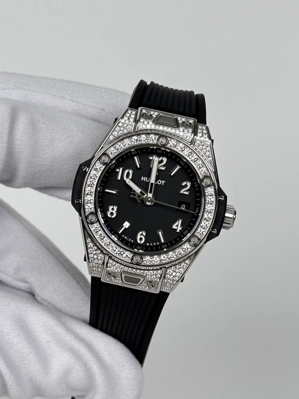 Hublot ONE CLICK STEEL DIAMONDS 485.SX.1170.RX.1604 4
