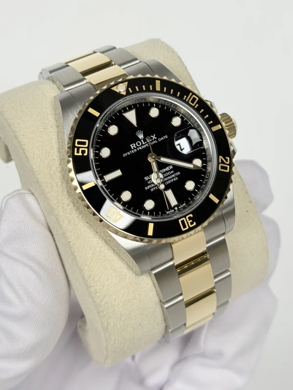 Rolex Date 41 mm Steel and Yellow Gold 126613ln-0002 2