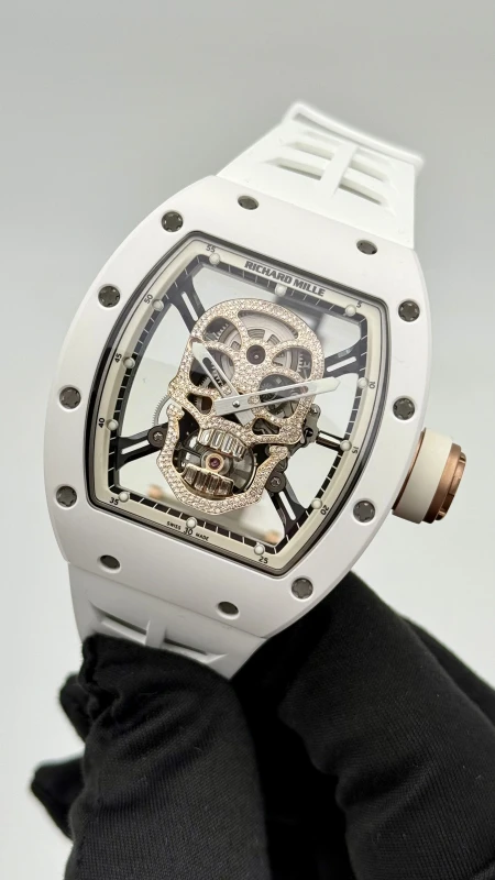 Richard Mille Skull Tourbillon Gold RM 52-01 AN RG-ATZ 4