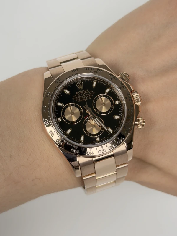 Rolex Cosmograph 40mm Everose Gold   116505-0008 4