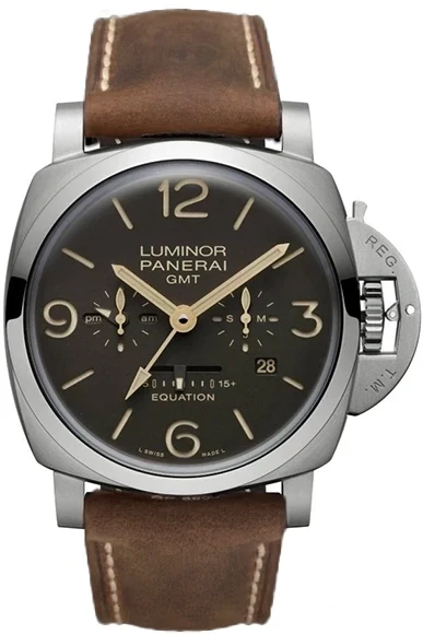 Luminor 1950 Equation of Time 8 Days GMT Titanio 47 mm 