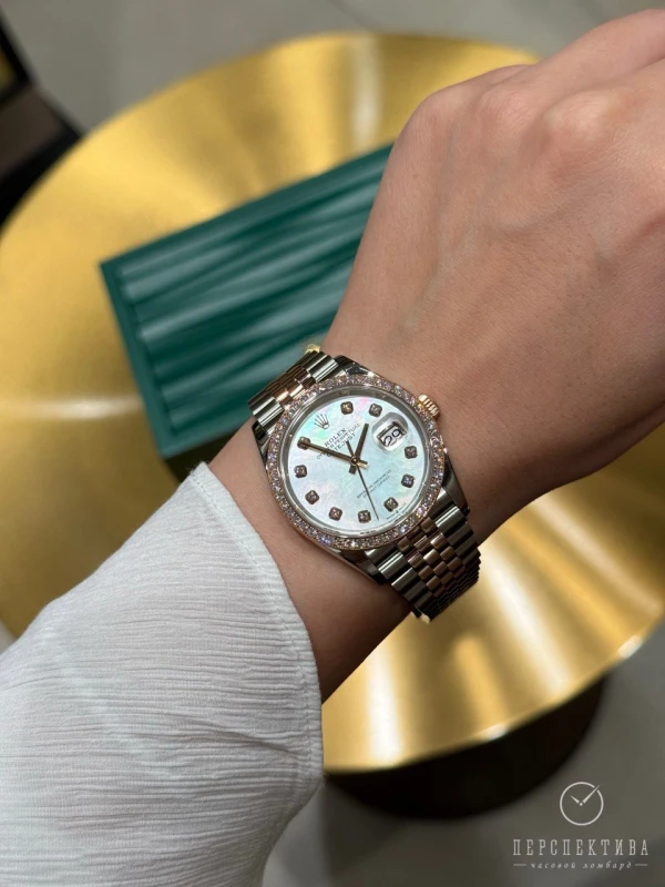 Rolex 36mm Steel and Everose Gold 126281rbr-0009 2