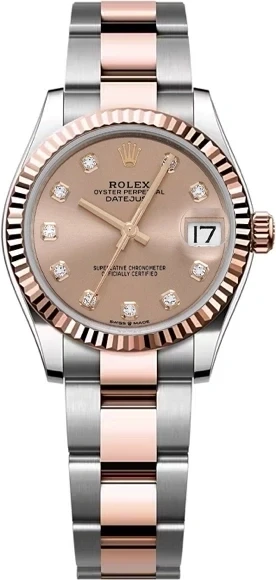 31mm Steel and Everose Gold