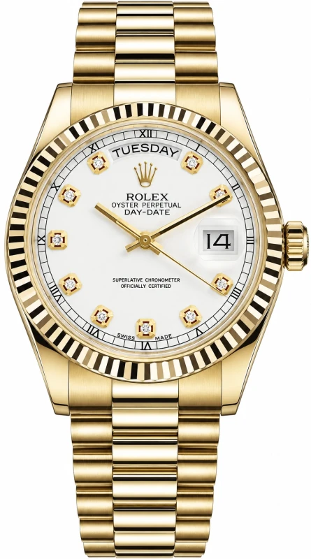 36mm Yellow Gold