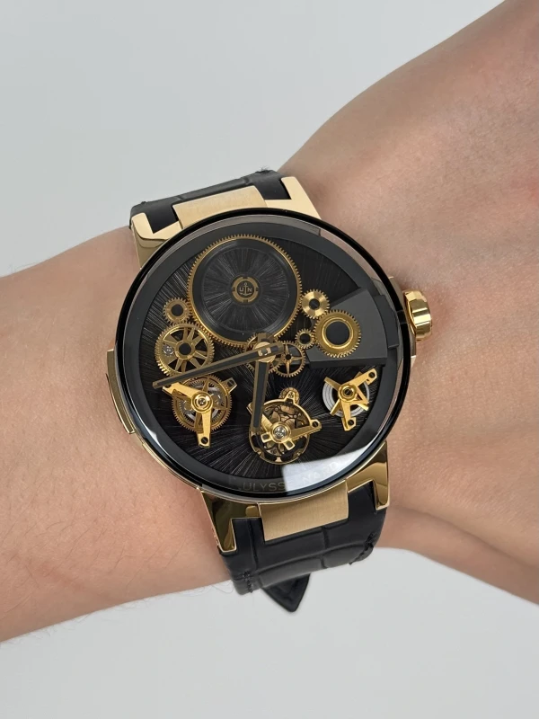 Ulysse Nardin Tourbillon Free Wheel 1766-176 8