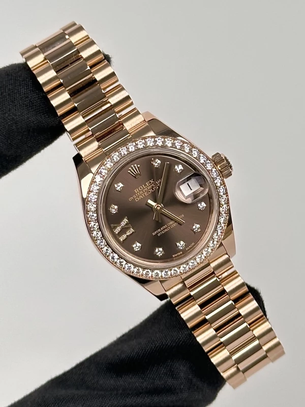Rolex 28 mm Everose Gold  279135rbr-0001 2