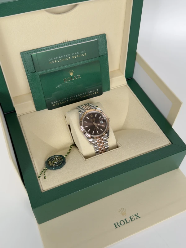 Rolex 41mm Steel and Everose Gold 126331-0002 5