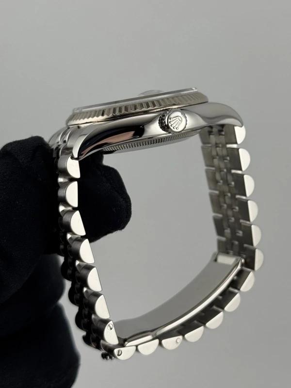 Rolex 36mm Steel and White Gold 116234-0078 6