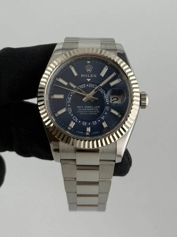 Rolex 42mm Steel and White Gold 326934-0003 2