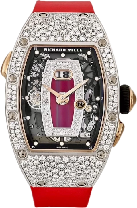 Richard Mille RM037 White Gold with Diamond Case RM 037 WG 1