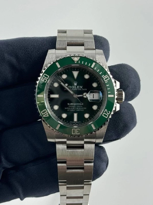 Rolex Date 40mm Steel Ceramic 116610lv-0002 5