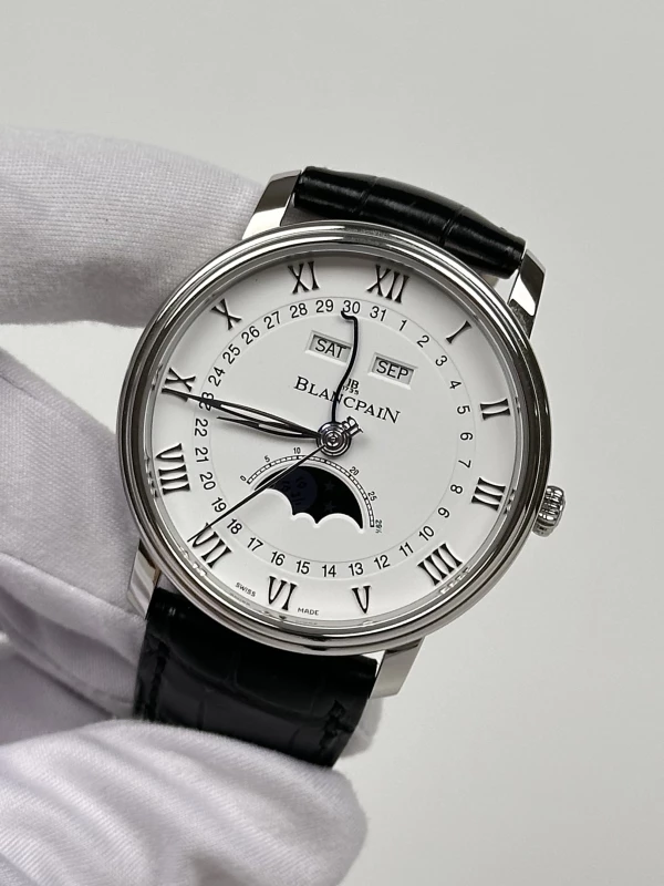 Blancpain Moon Phase Complete Calendar 40mm 6654A-1127-55B 4