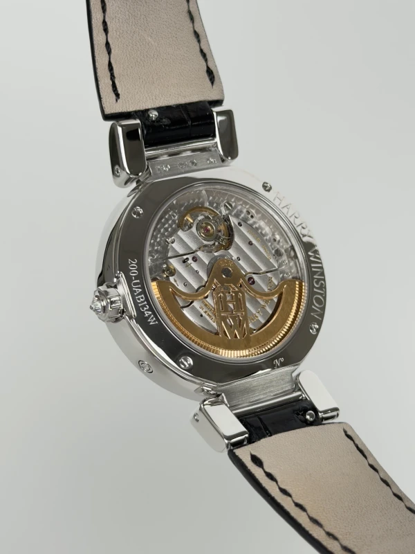 Harry Winston Collection Biretrograde 18k White Gold Automatic 400-UAB136W 7