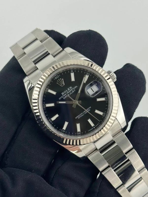 Rolex 41 mm, steel and white gold 126334-0017 3