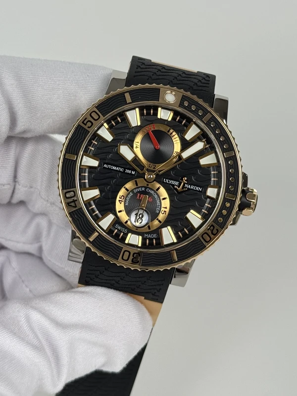 Ulysse Nardin Maxi Marine Titanium 265-90-3/92 4
