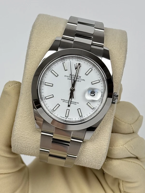 Rolex 41mm Steel 126300-0005 4