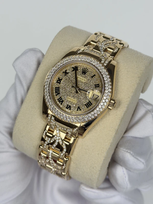 Rolex Special Edition Yellow Gold All Diamond M81338-0018 3