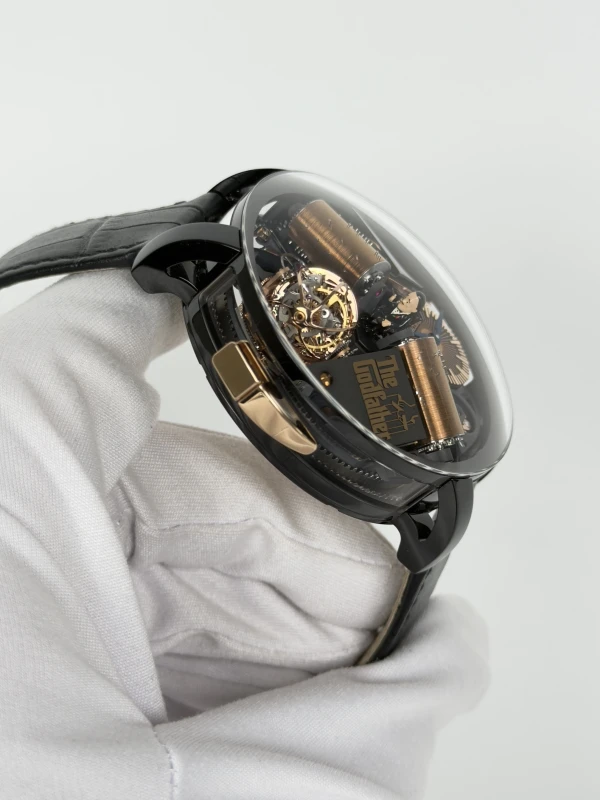 Jacob & Co Opera Godfather Musical Watch Black DLC OP110.21.AG.AB.A 6