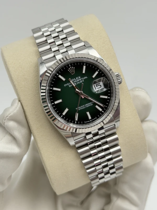 Rolex Datejust 36mm Steel and White Gold 126234-0059 2