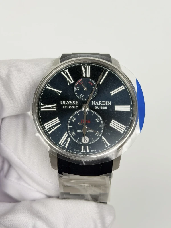 Ulysse Nardin Chronometer Torpilleur 42mm 1183-310-3/43 2