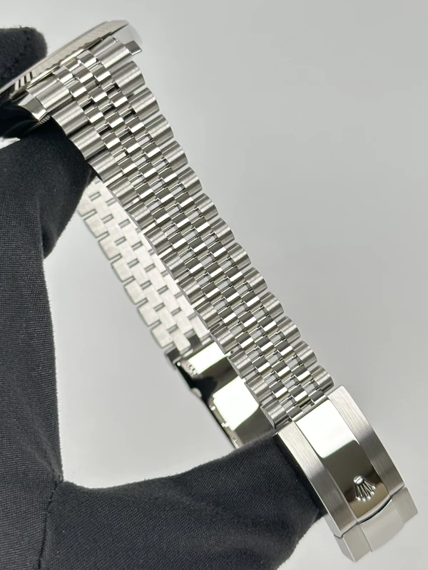 Rolex 41 mm, steel and white gold 126334-0004 5