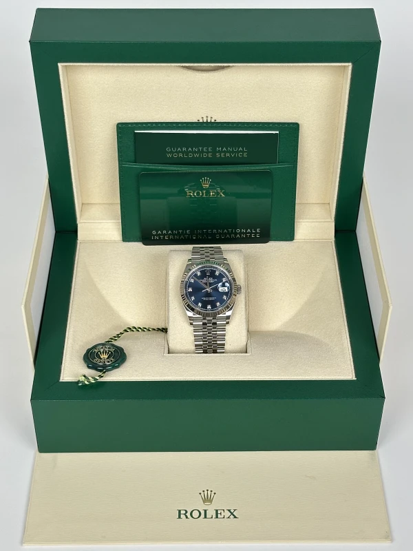 Rolex 36mm Steel and White Gold 126234-0037 5