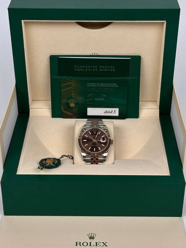 Rolex 41mm Steel and Everose Gold 126331-0002 5