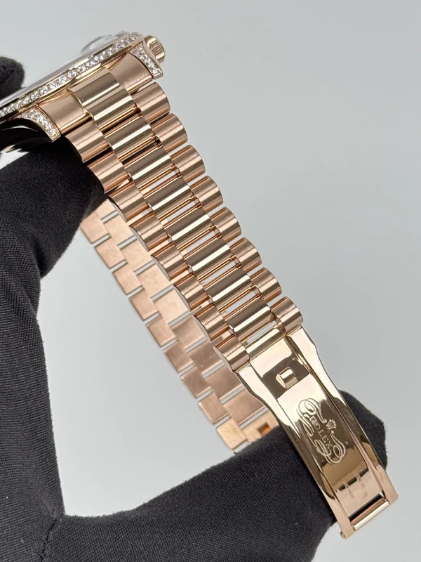 Rolex 36mm Everose gold 118235 7
