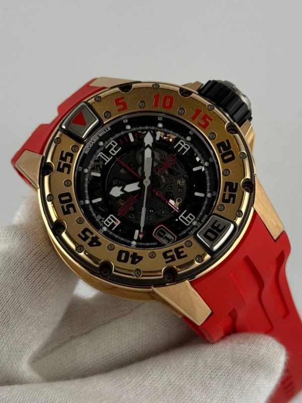 Richard Mille Diver Rose Gold RM028 5