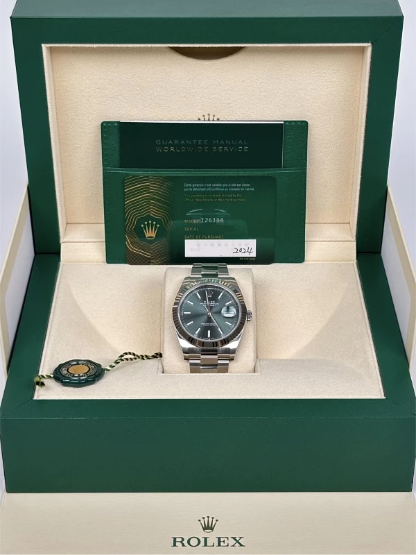 Rolex 41mm Steel and White Gold 126334-0027 5