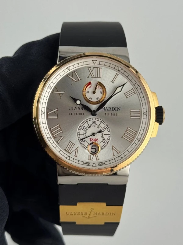 Ulysse Nardin Chronometer Manufacture 45mm 1185-122-3/41 9