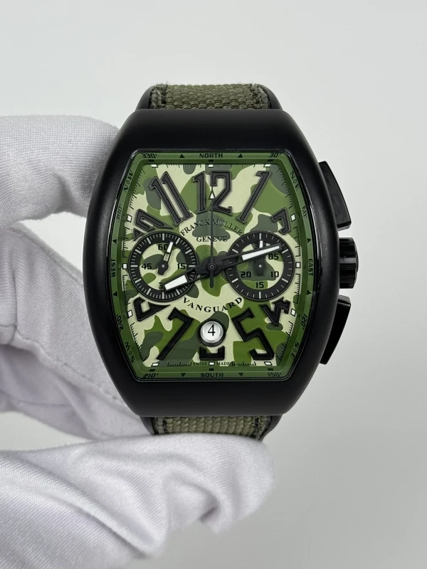 Franck Muller V 45 CC DT CAMOU Green 2