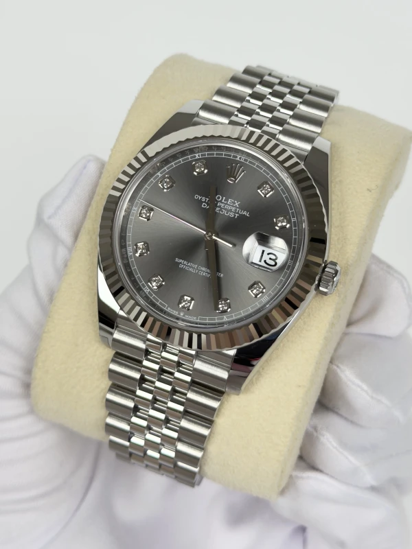 Rolex 41mm Steel and White Gold 126334-0006 3