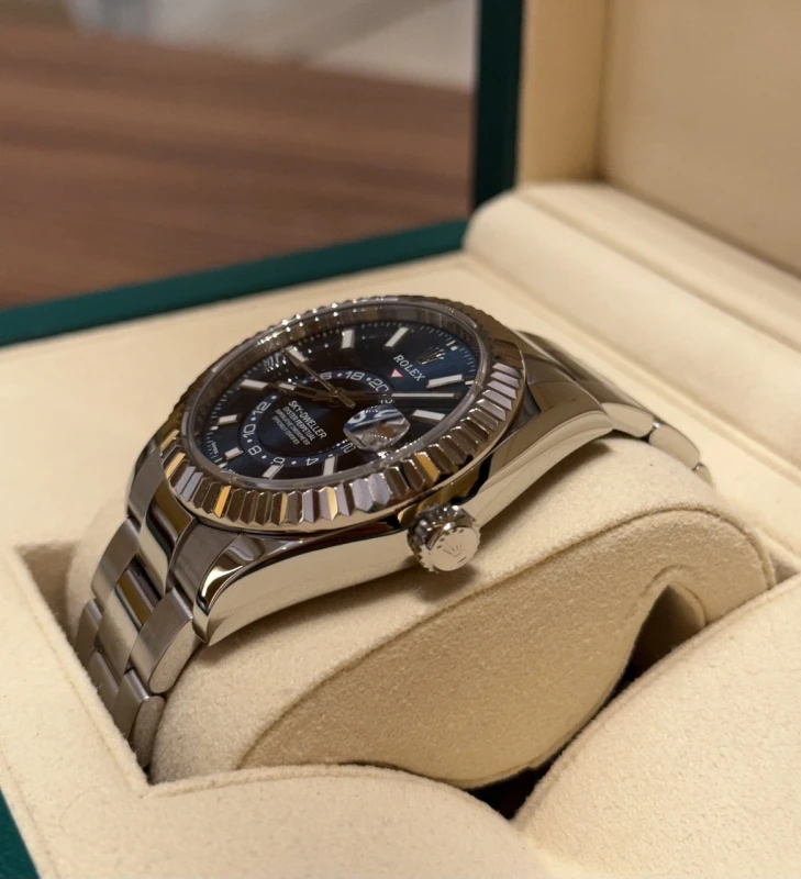 Rolex 42mm Steel and White Gold 326934-0003 5