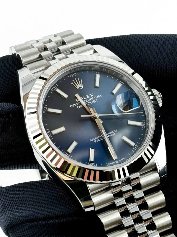 Rolex 41 mm, steel and white gold 126334-0002 7