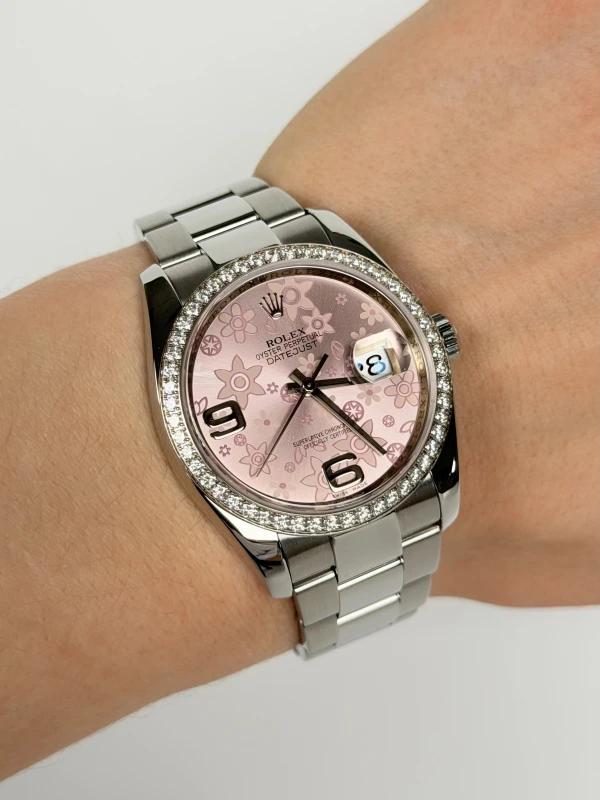 Rolex 36mm Steel and White Gold 116244-0007 4