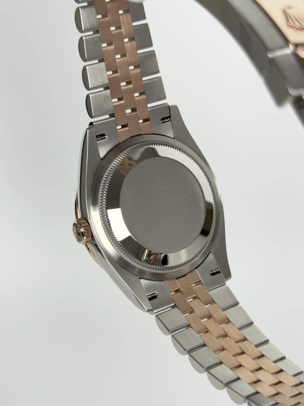 Rolex 36 mm, Oystersteel, Everose gold and diamonds 126281rbr-0013 4